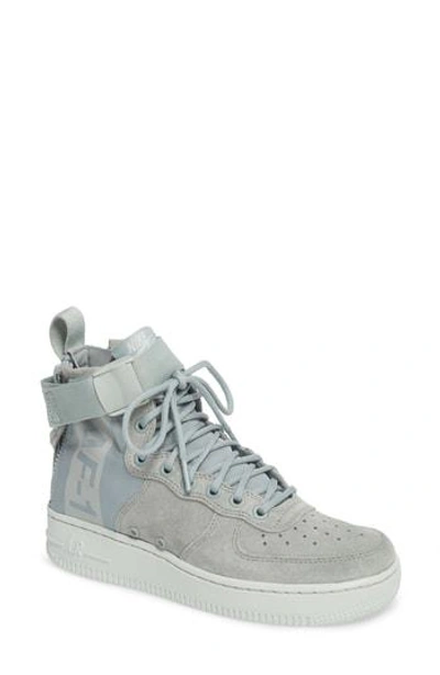 Shop Nike Sf Air Force 1 Mid Sneaker In Light Pumice/ Barely Grey