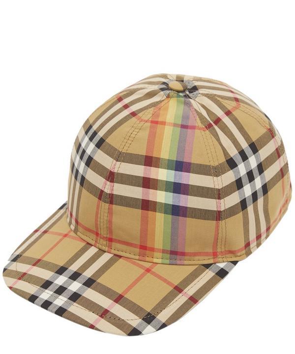 burberry rainbow cap