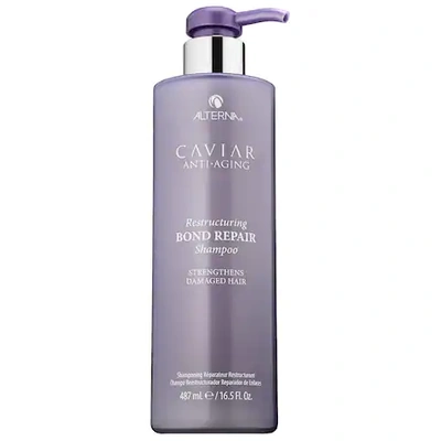Shop Alterna Haircare Caviar Anti-aging® Restructuring Bond Repair Shampoo 16.5 oz/ 488 ml
