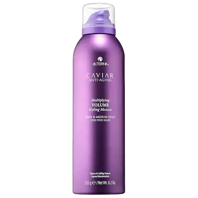 Shop Alterna Haircare Caviar Anti-aging Multiplying Volume Styling Mousse 8.2 oz/ 232 G