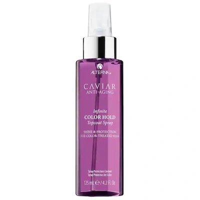 Shop Alterna Haircare Caviar Anti-aging® Infinite Color Hold Topcoat Spray 4.2 oz/ 125 ml