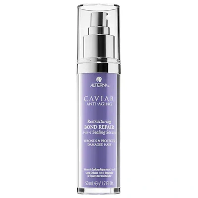 Shop Alterna Haircare Caviar Anti-aging® Restructuring Bond Repair 3-in-1 Sealing Serum 1.7 oz/ 50 ml