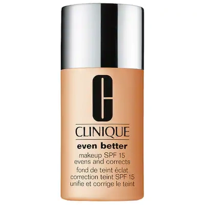 Clinique Even Better Makeup Broad Spectrum Spf 15 Foundation Wn 76 Toasted Wheat In Wn 76 Toasted Wheat