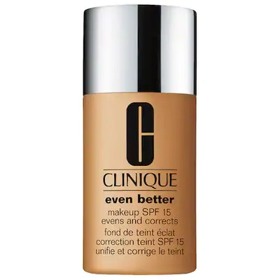 Shop Clinique Even Better Makeup Broad Spectrum Spf 15 Foundation Wn 100 Deep Honey