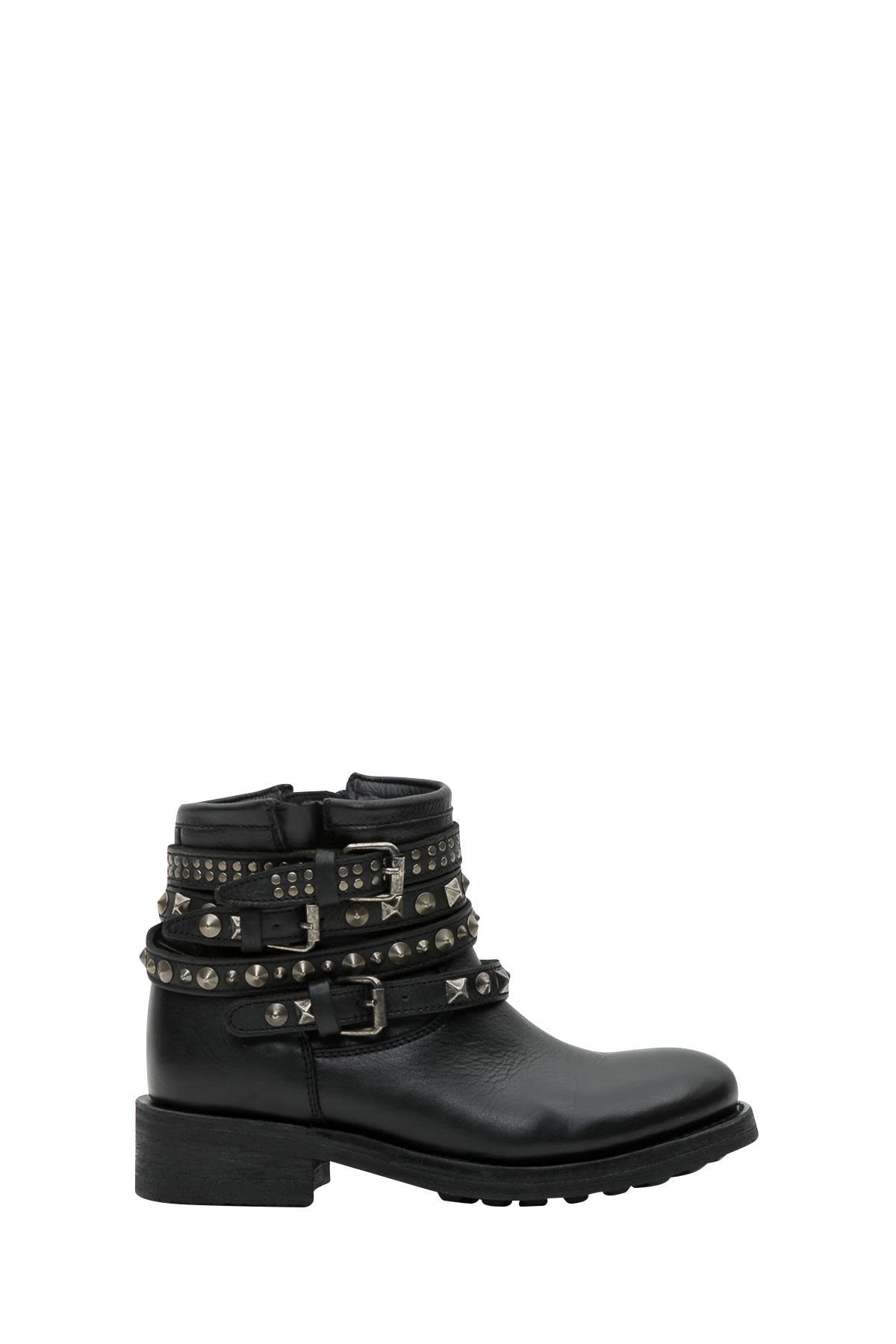 ash tatum biker boots