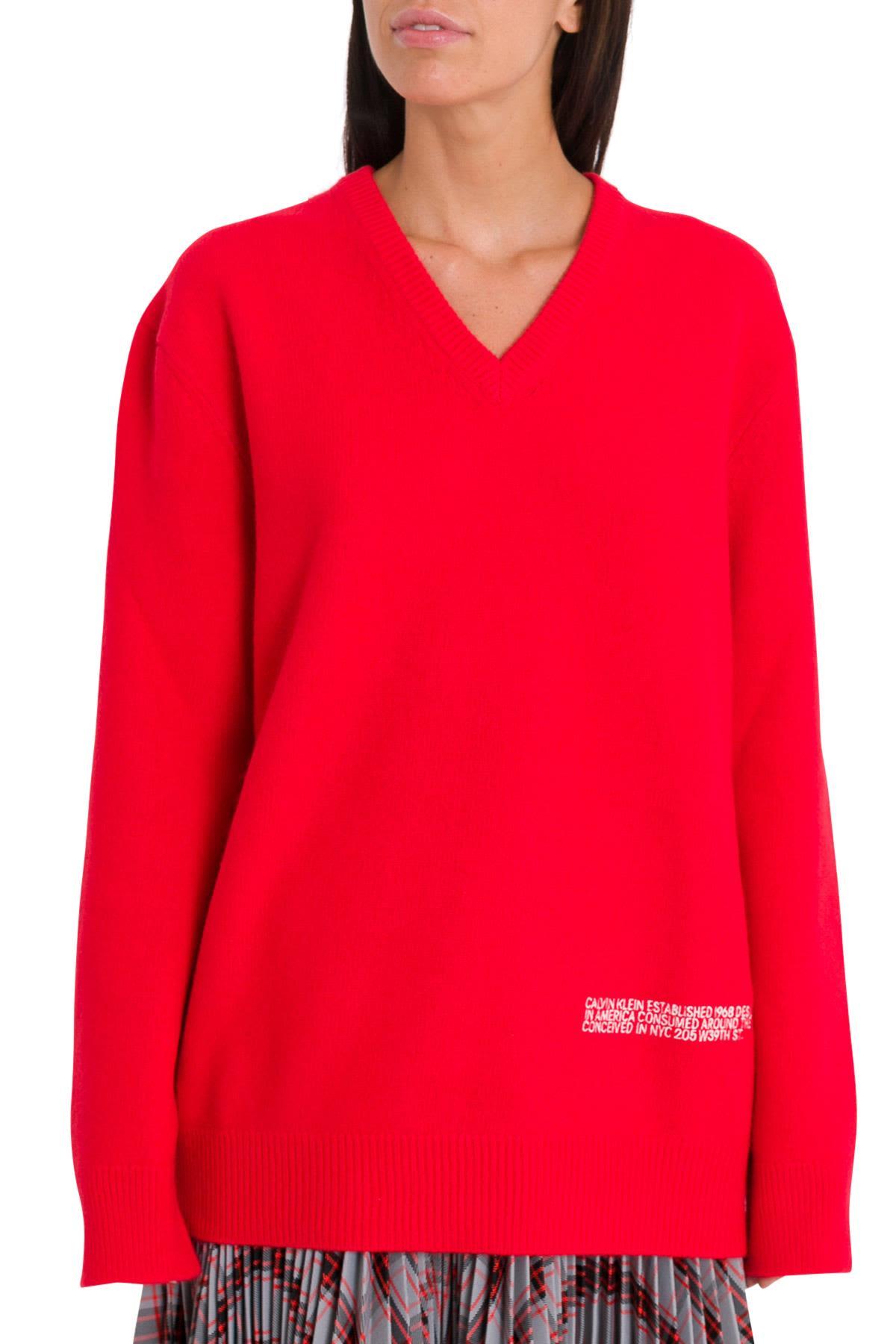 calvin klein oversized jumper