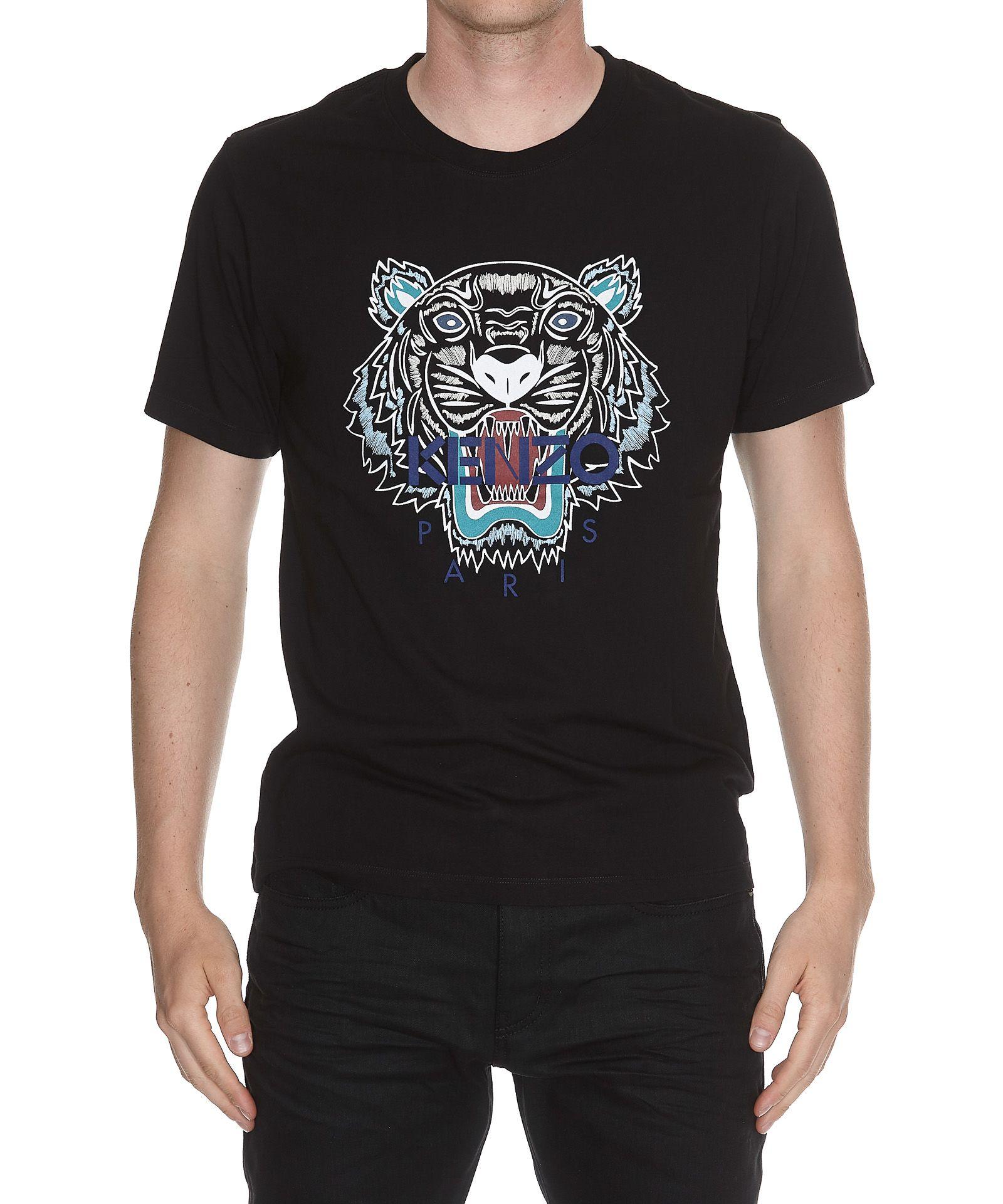 kenzo t shirt tiger black