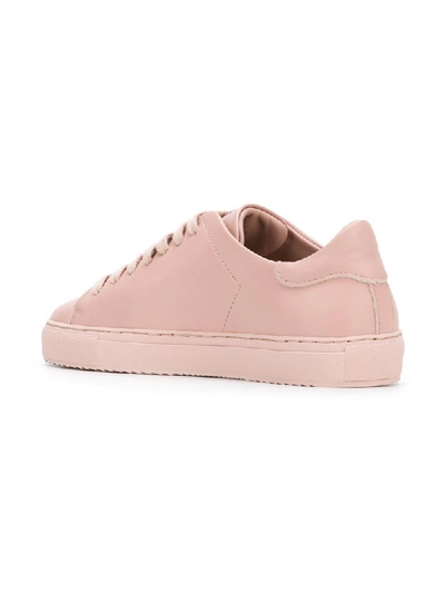 Shop Axel Arigato Bird Embroidered Sneakers In Pink