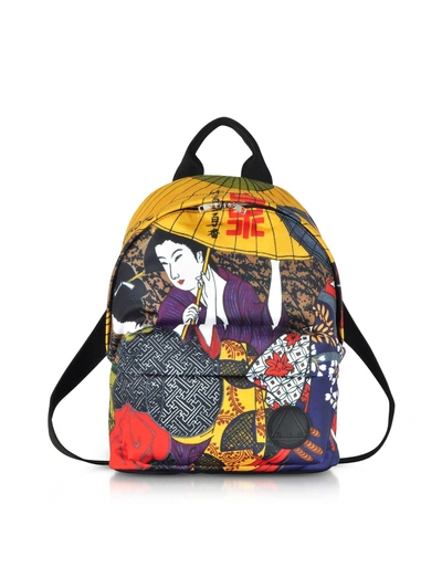 Shop Mcq By Alexander Mcqueen Mcq Alexander Mcqueen Kimono Girl Nylon Backpack In Multicolor