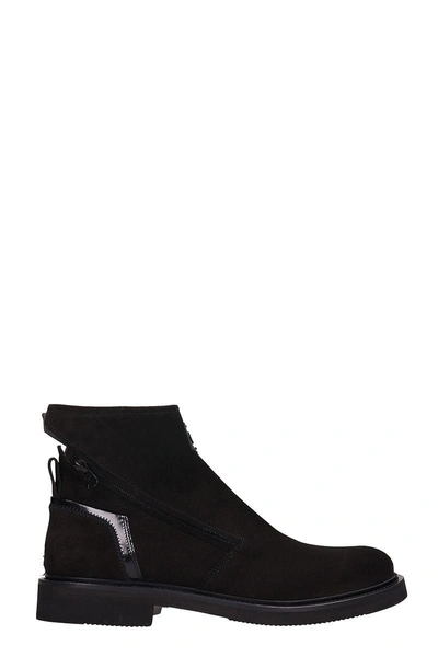 Shop Bruno Bordese Black Suede Boots