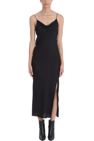 Shop Theory Maxi Slip Dress In Black