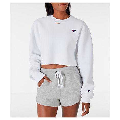 champion crop crewneck