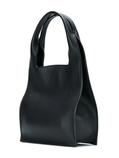 Shop Stée Small Rosa Tote Bag - Black