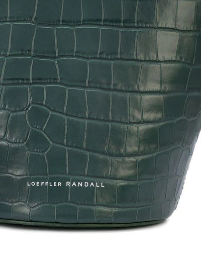 Shop Loeffler Randall Fan Tote Bag In Green