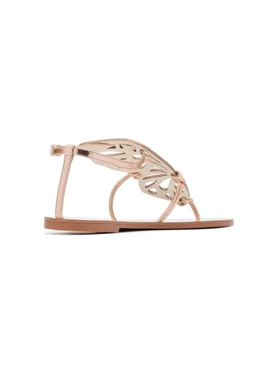 Shop Sophia Webster Bibi Butterfly Sandals In Neutrals