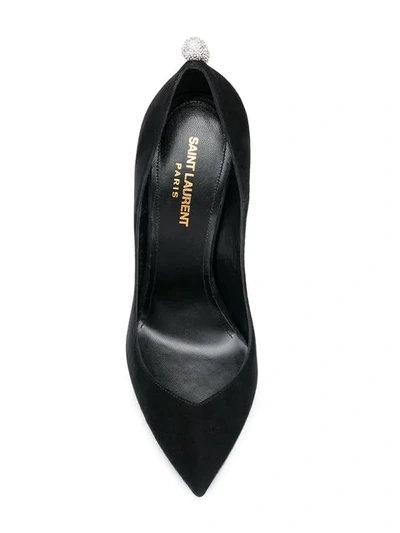 Shop Saint Laurent Pumps Mit Verzierung In 1000 Black