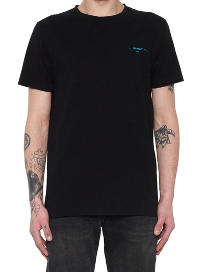 Shop Off-white Gradient' T-shirt In Black