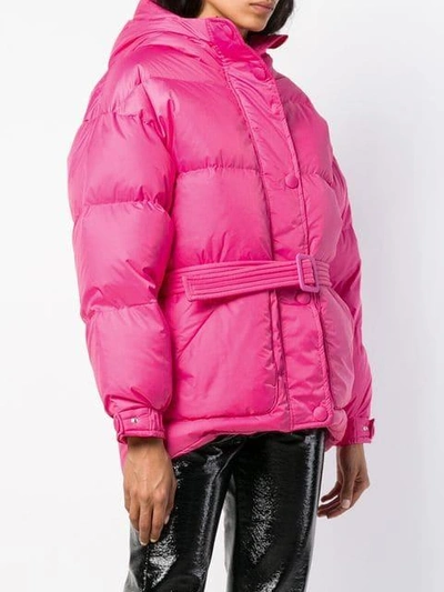 Shop Ienki Ienki Hooded Puffer Jacket - Pink