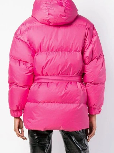 Shop Ienki Ienki Hooded Puffer Jacket - Pink