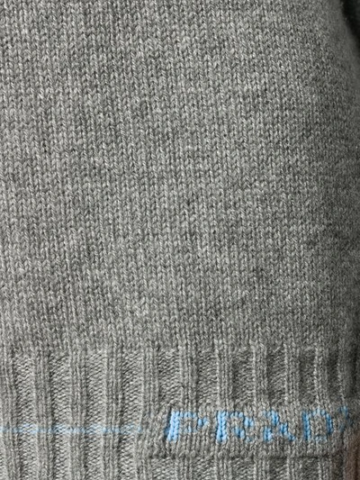 knit logo jumper