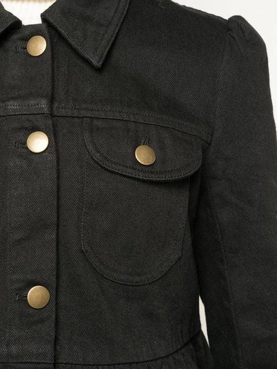 Shop Co Single Breasted Jacket In Black