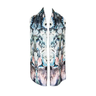 Cassandra Hone Ocean Depths Skinny Scarf