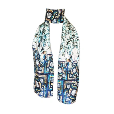 Cassandra Hone Statues & Mosaics Skinny Scarf