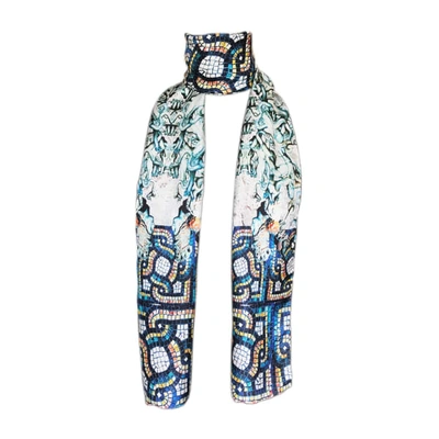 Cassandra Hone Statues & Mosaics Skinny Scarf