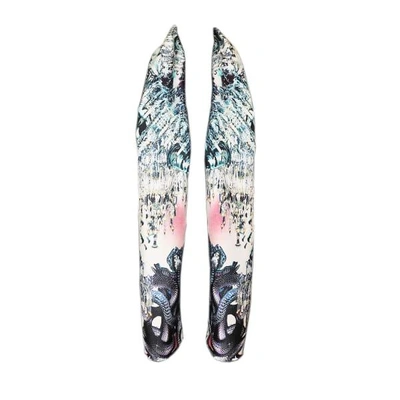 Cassandra Hone Snakes & Chandeliers Skinny Scarf