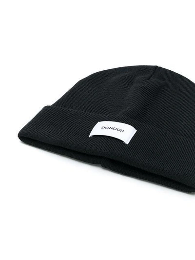 Shop Dondup Logo Patch Hat - Black