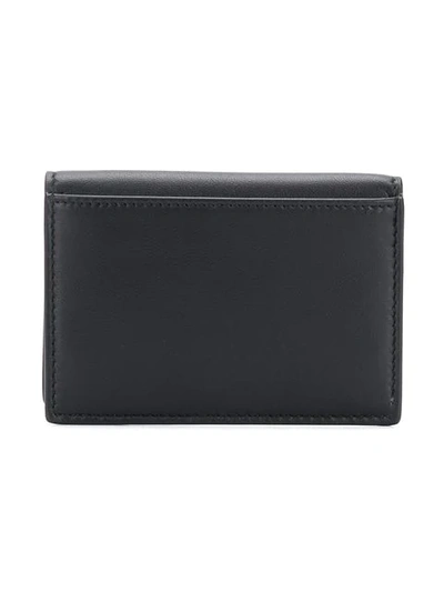 Shop Bottega Veneta Intrecciato Cardholder In Black