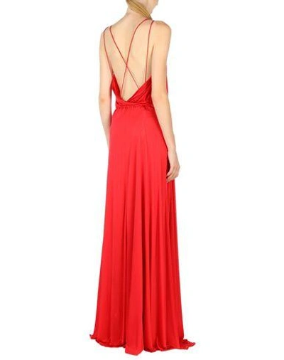 Shop Versace Evening Dress In Red