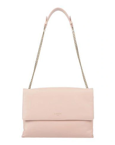 Shop Lanvin Handbags In Light Pink