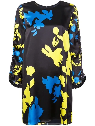 Shop Tanya Taylor Florence Floral Dress - Blue