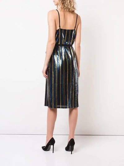 Shop Robert Rodriguez Studio Sequin Midi Dress - Green