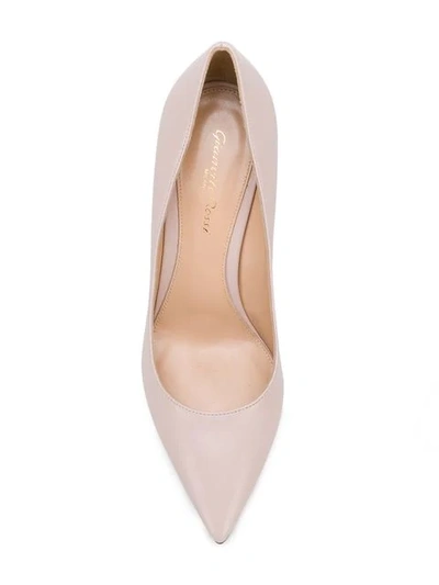 Shop Gianvito Rossi Pointed Toe Pumps - Pink