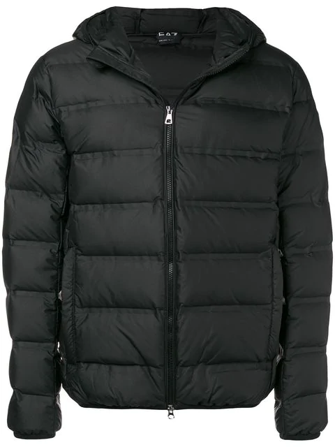 Ea7 Emporio Armani Hooded Puffer Jacket 