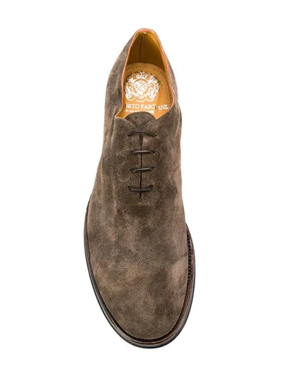 Shop Alberto Fasciani Classic Lace-up Shoes - Brown