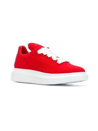 Shop Alexander Mcqueen Platform Sneakers - Red