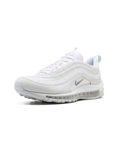 Shop Nike Air Max 97 Sneakers In White/wolf Grey-black