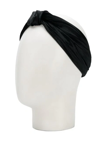 Shop Eugenia Kim Natalia Velvet Headband In Black
