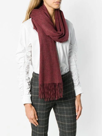 Shop N•peal Woven Shawl In Red