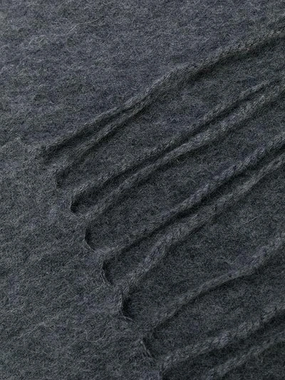 Shop N•peal Woven Shawl Scarf In Grey