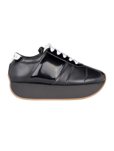 Shop Marni Sneaker High Sole In Black