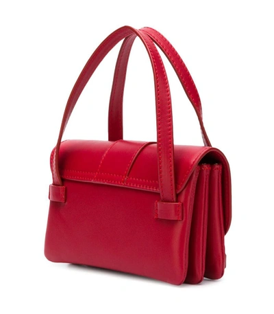 Shop Jacquemus Minho Mini Bag In Red