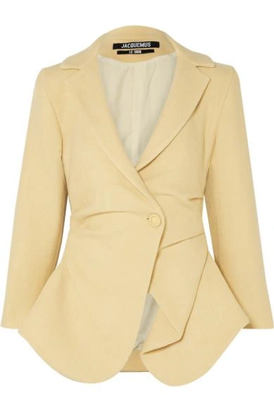 Shop Jacquemus Saad Wool-blend Blazer