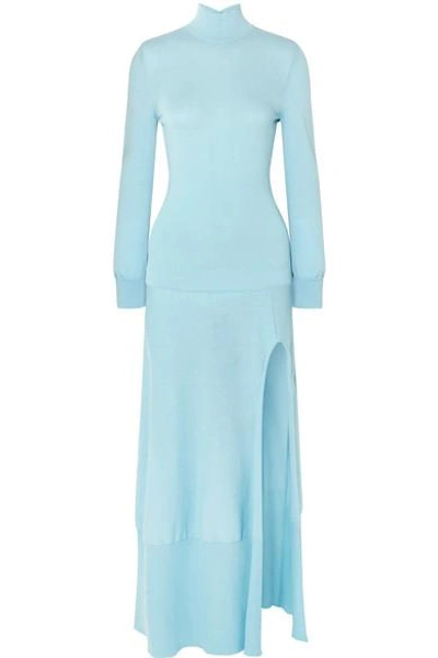 Shop Jacquemus Baya Cutout Cotton-blend Maxi Dress