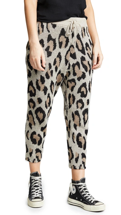 Shop R13 Cashmere Leopard Pants