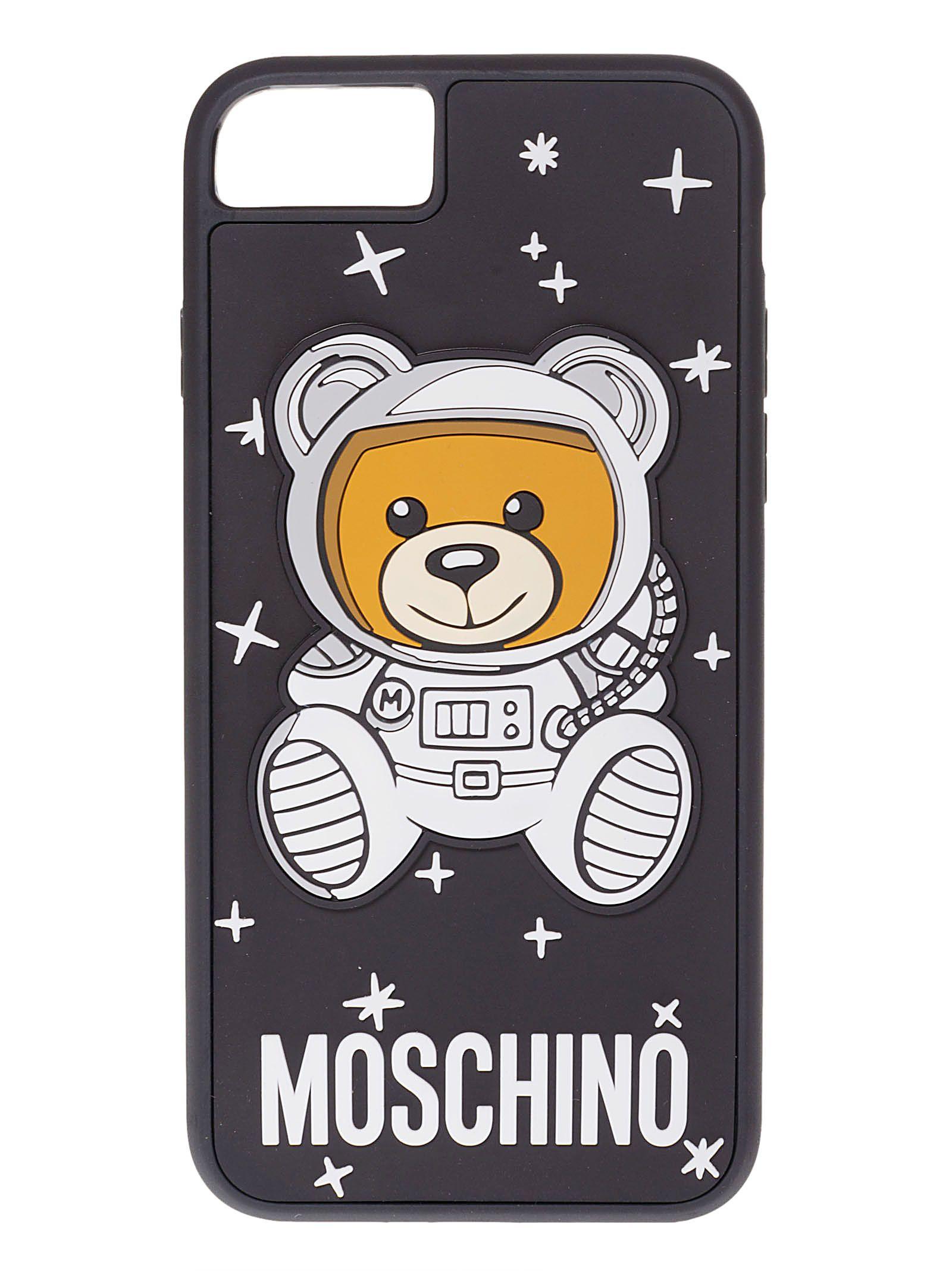 Moschino Astronaut Teddy Iphone 8 Case In Black ModeSens