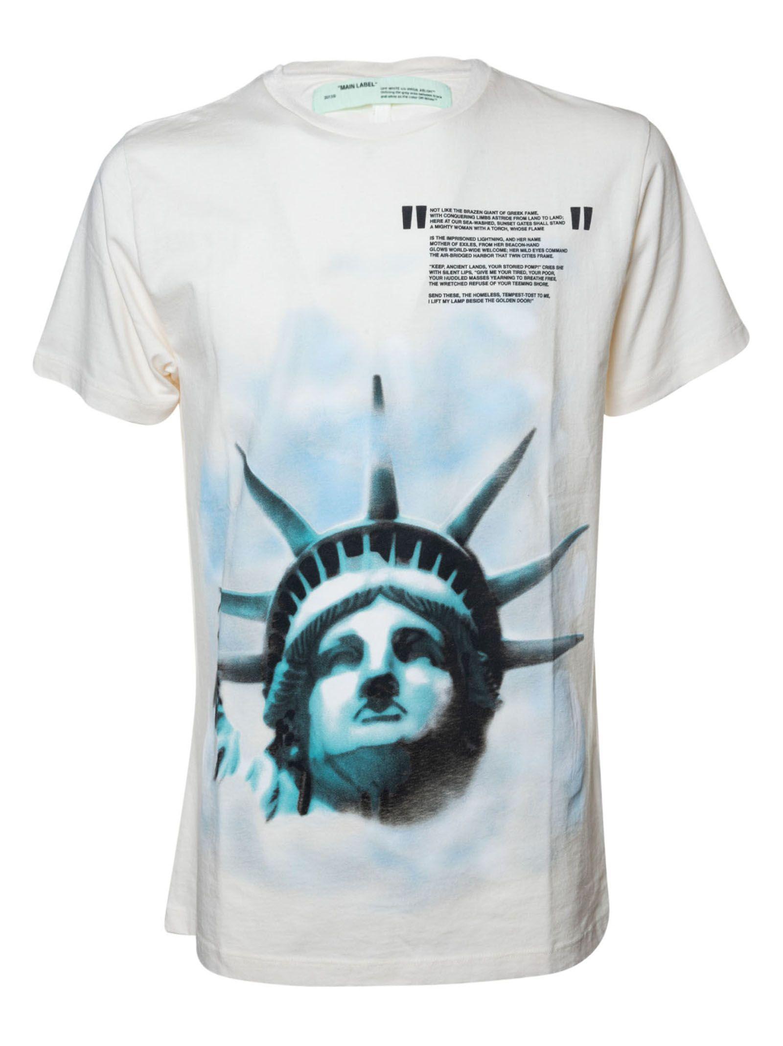 off white statue of liberty sweatshirt